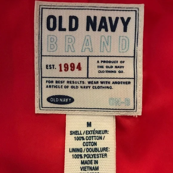 🌹SALE🌹OLD NAVY RED TRENCH - Picture 4 of 5